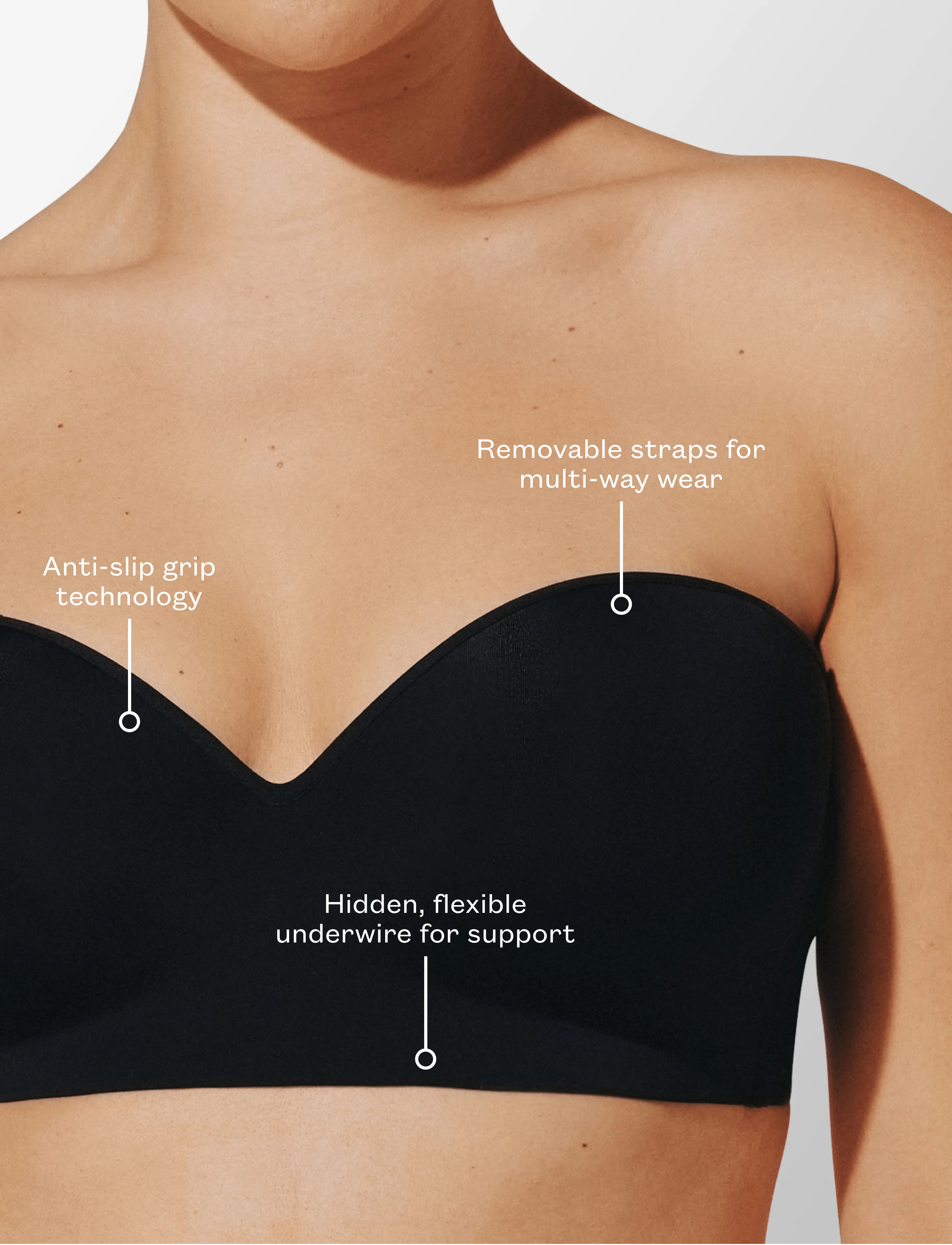 24/7® Classic Always Up Strapless Bra - Image 4