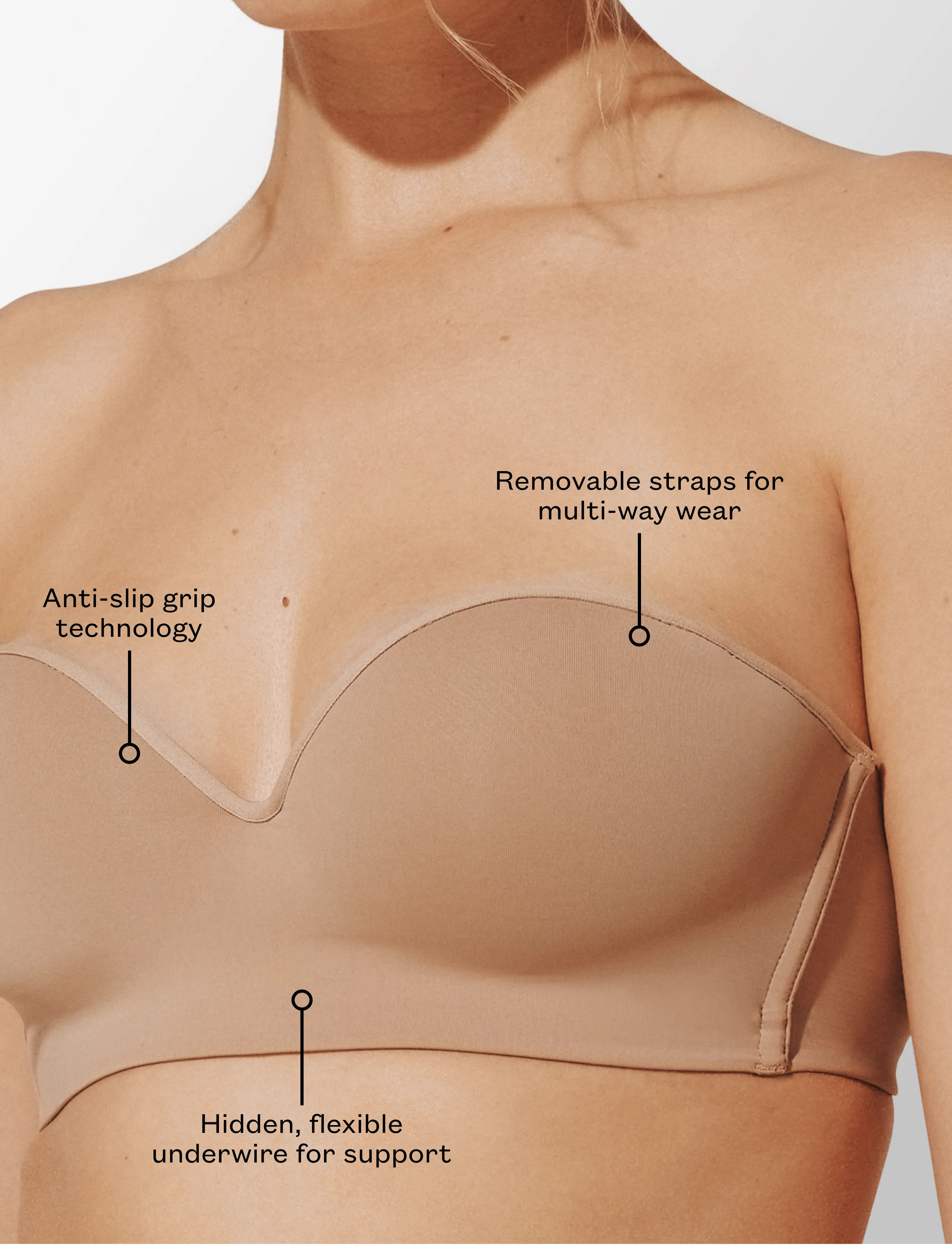 24/7® Classic Always Up Strapless Bra - Image 5