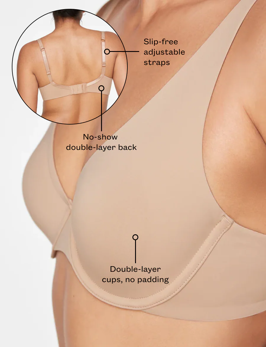 24/7® Classic Second Skin Unlined Bra - Image 5