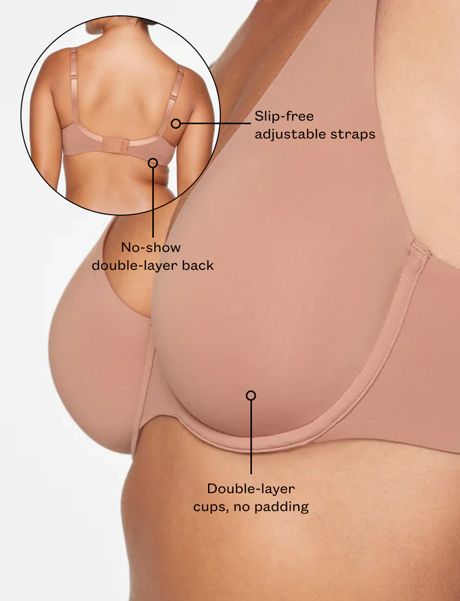 24/7® Classic Second Skin Unlined Bra - Image 5