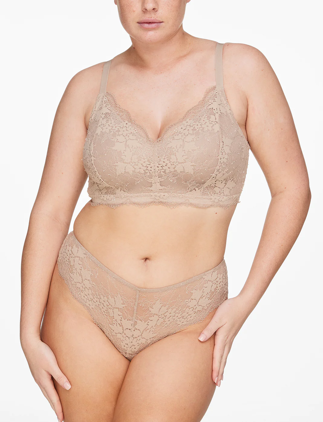 All Day Lace Wireless Bra - Image 5