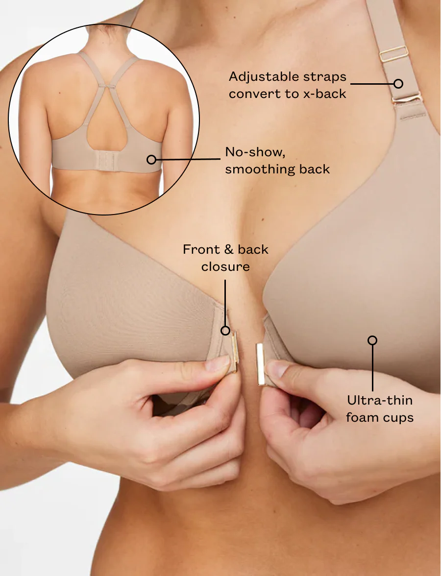 ComfortStretch Front Close T-Shirt Bra - Image 5