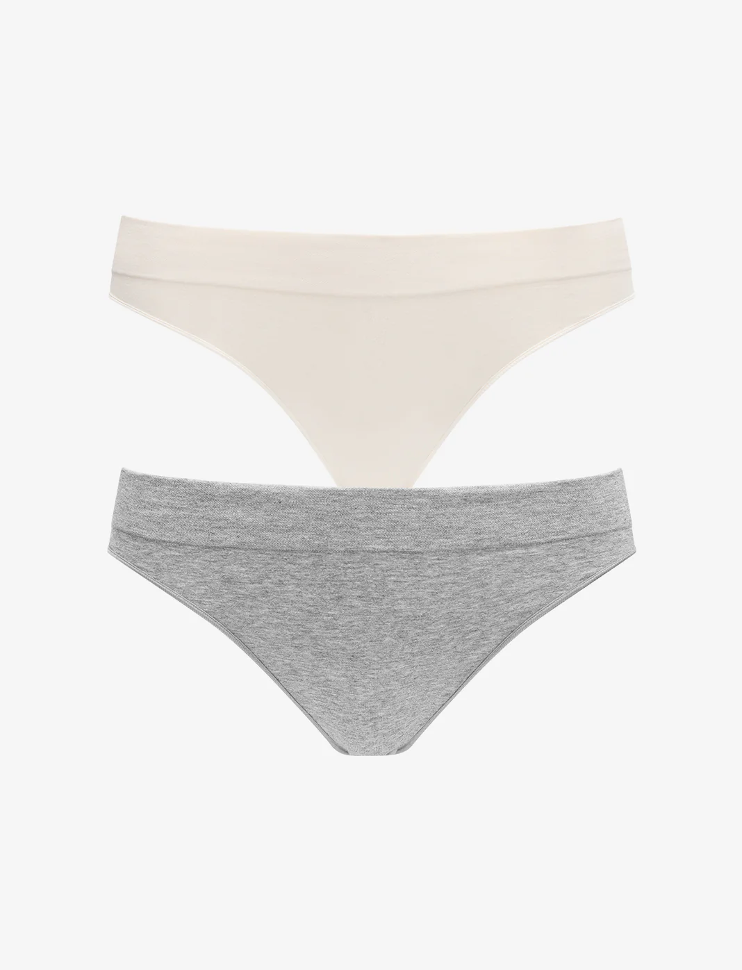 Seamless Cloud Cotton Thong - 2 Pack