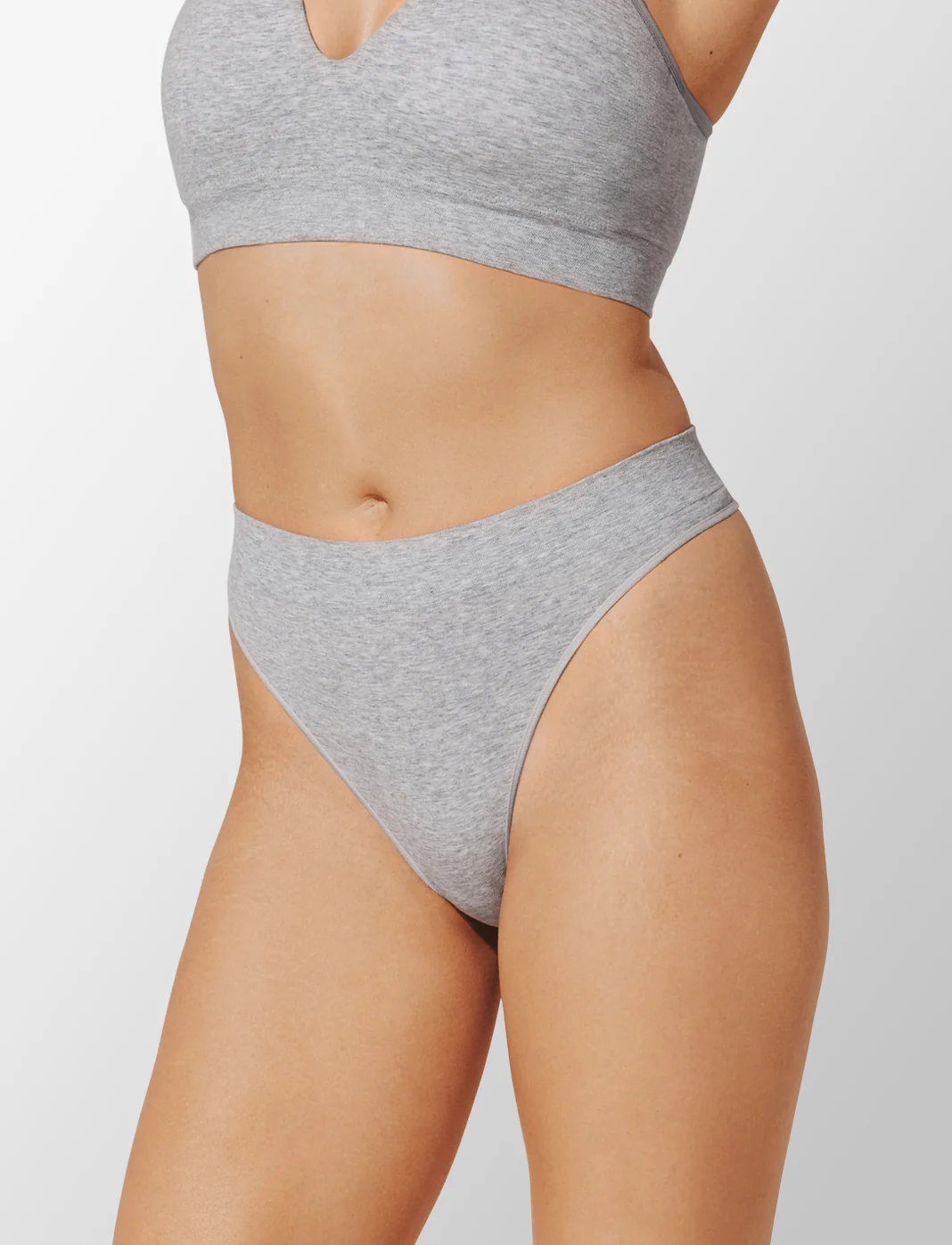 Seamless Cloud Cotton Thong - 2 Pack - Image 2