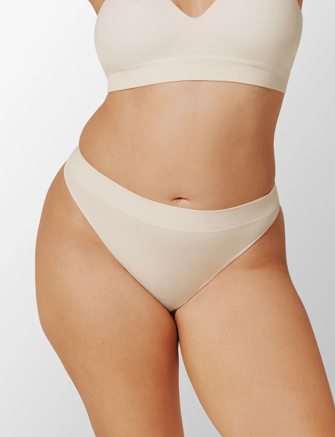 Seamless Cloud Cotton Thong